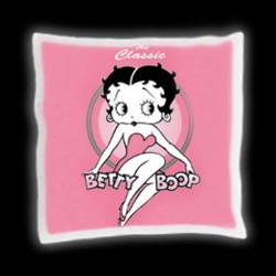 Coussin "Betty Boop" rose