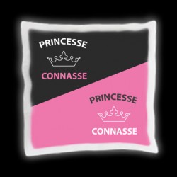 Coussin "Princesse Connasse"