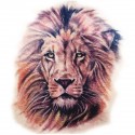 Tatoo temporaire tête de lion couleur
