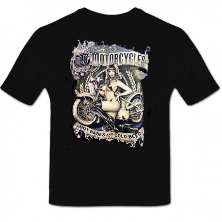  Tee shirt personnalisé Old Motorcycle