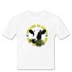  T-shirt Herbe Vache