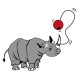 Tshirt Rhino Bilboquet
